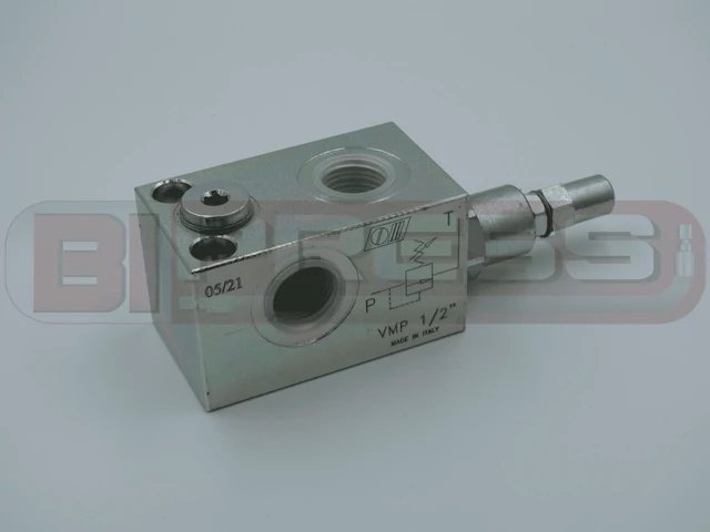 V0689-180 (VMP 1/4"L 10-180 BAR 30 l/perc nyomáshatároló szelep, kulccsal állítható kivitel BSP colos belső menettel)