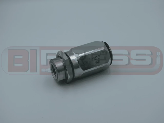 V0565 (VRB 1/2" csőbe építhető beállítható fojtószelep BSP colos belső menettel)
