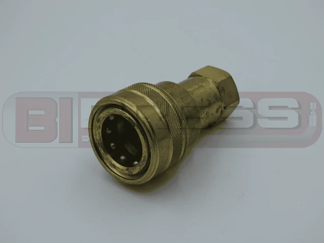 PBVM-1010-002 (PBVM réz dugaszolós gyorscsatlakozó anya DN10 BSP 3/8" belső menettel)