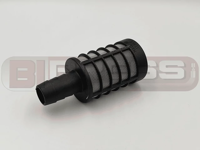 15-0000-02R (Szűrő tömlőcsonkkal PPL (20mm) 600 micron 30 l/perc)